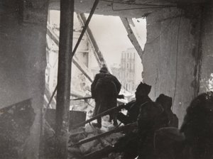 Stenger inn på fangede opprørere på Teruel av Unbekannt Unbekannt